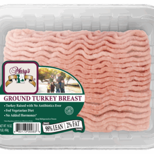 Mary's NAE Ground Turkey Breast 98% Fat Free 2% Fat